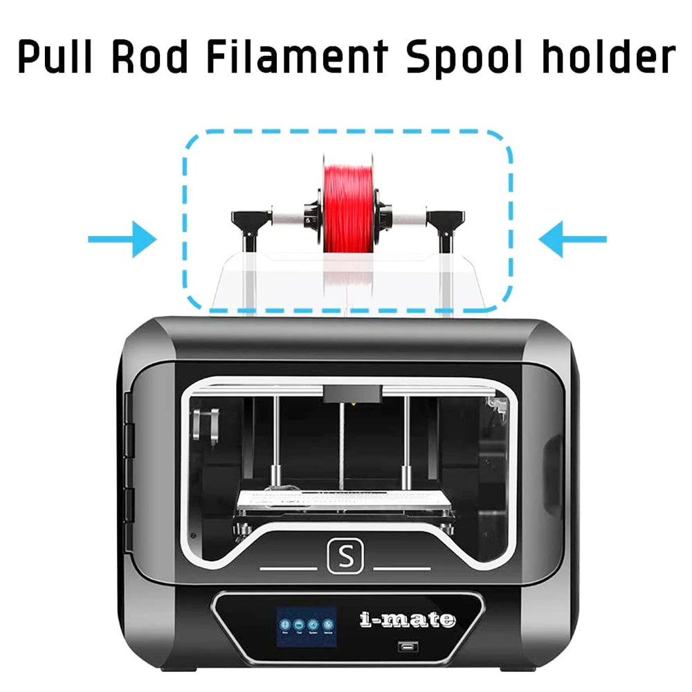 QIDI I Mates 3D Printer, All Metal Frame, Fully Closed Structure, 0.2mm Precision Extruder, 260x200x200mm 6 QIDI I Mates 3D Printer, All Metal Frame, Fully Closed Structure, 0.2mm Precision Extruder, 260x200x200mm - Image 4
