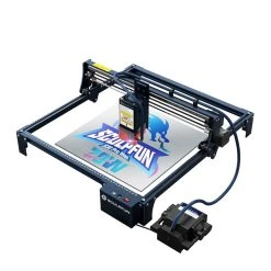 SCULPFUN S30 Pro Max 20W Laser Engraver Cutter, Automatic Air-assist, 0.08*0.1mm Laser Focus, 32-bit Motherboard, Replaceable Lens, Engraving Size 410*400mm, Expandable To 935*905mm